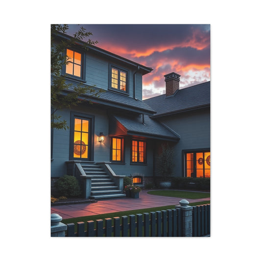 House & Dwelling Art Luxury Canvas Wall Art & Canvas Print