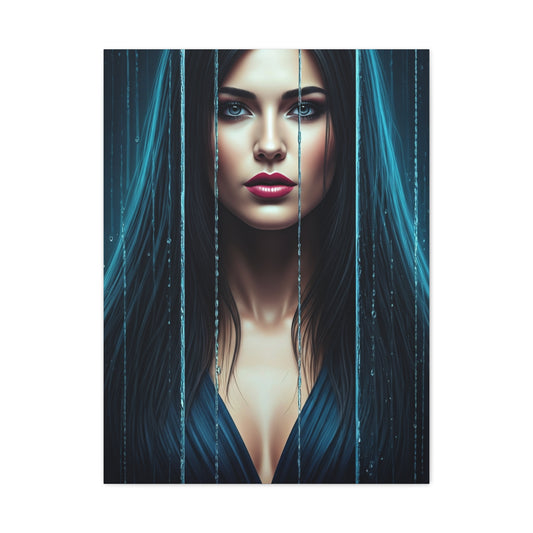 Veil of Blue Serenity Wall Art & Canvas Prints