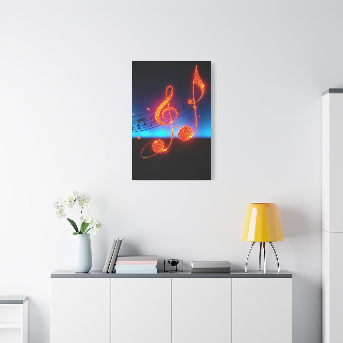 Musical Notes Art Refined Canvas Wall Art & Canvas Print