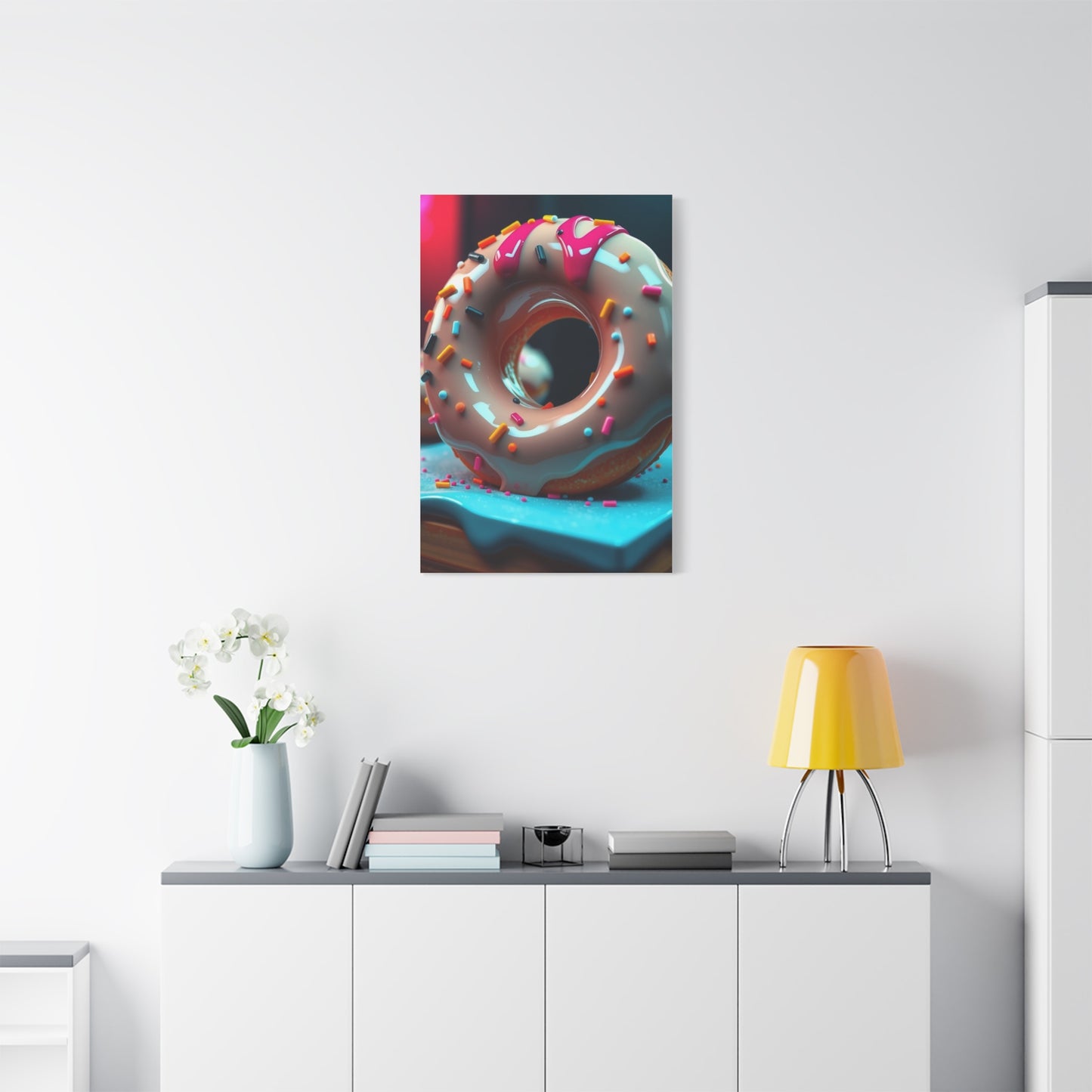 Supreme Donut Art Collection Wall Art & Canvas Print