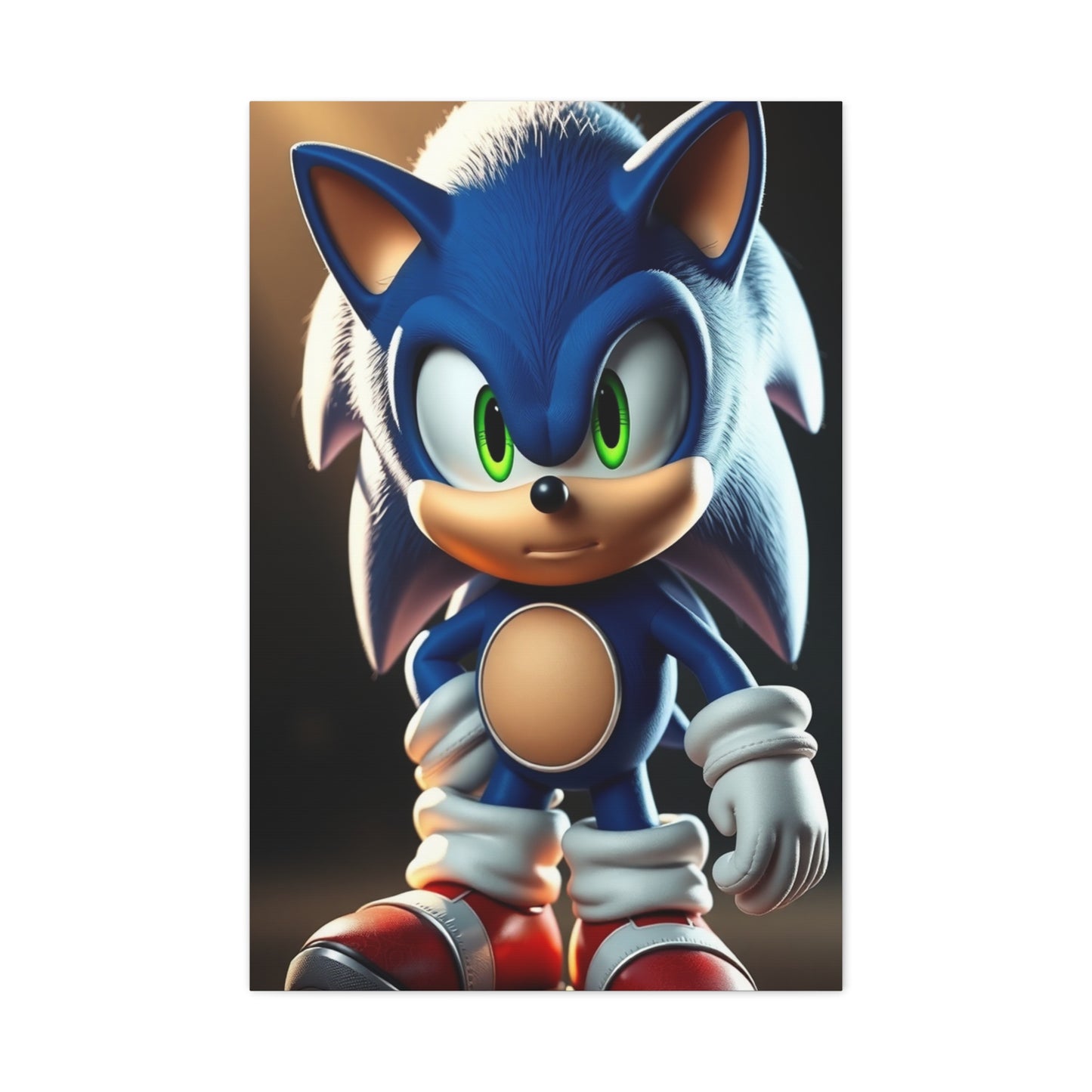 Sonic the Hedgehog Art Luxury Canvas Wall Art & Canvas Print