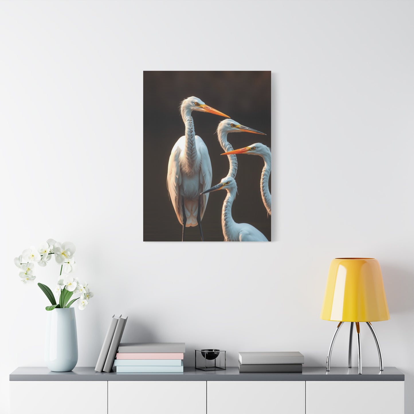 Elite Herons and Egrets Art Vision Wall Art & Canvas Print