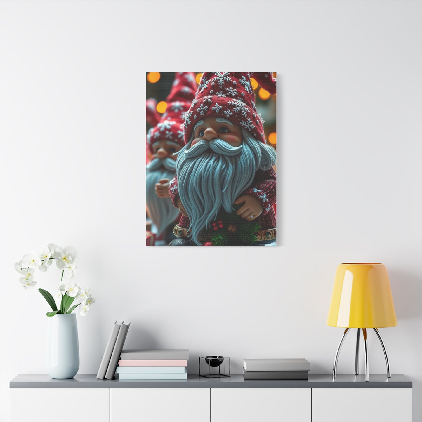 Masterpiece Christmas Gnome Art Vision Wall Art & Canvas Print