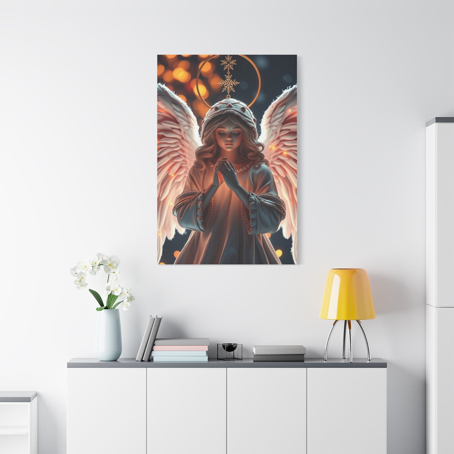 Supreme Christmas Angel Art Collection Wall Art & Canvas Print
