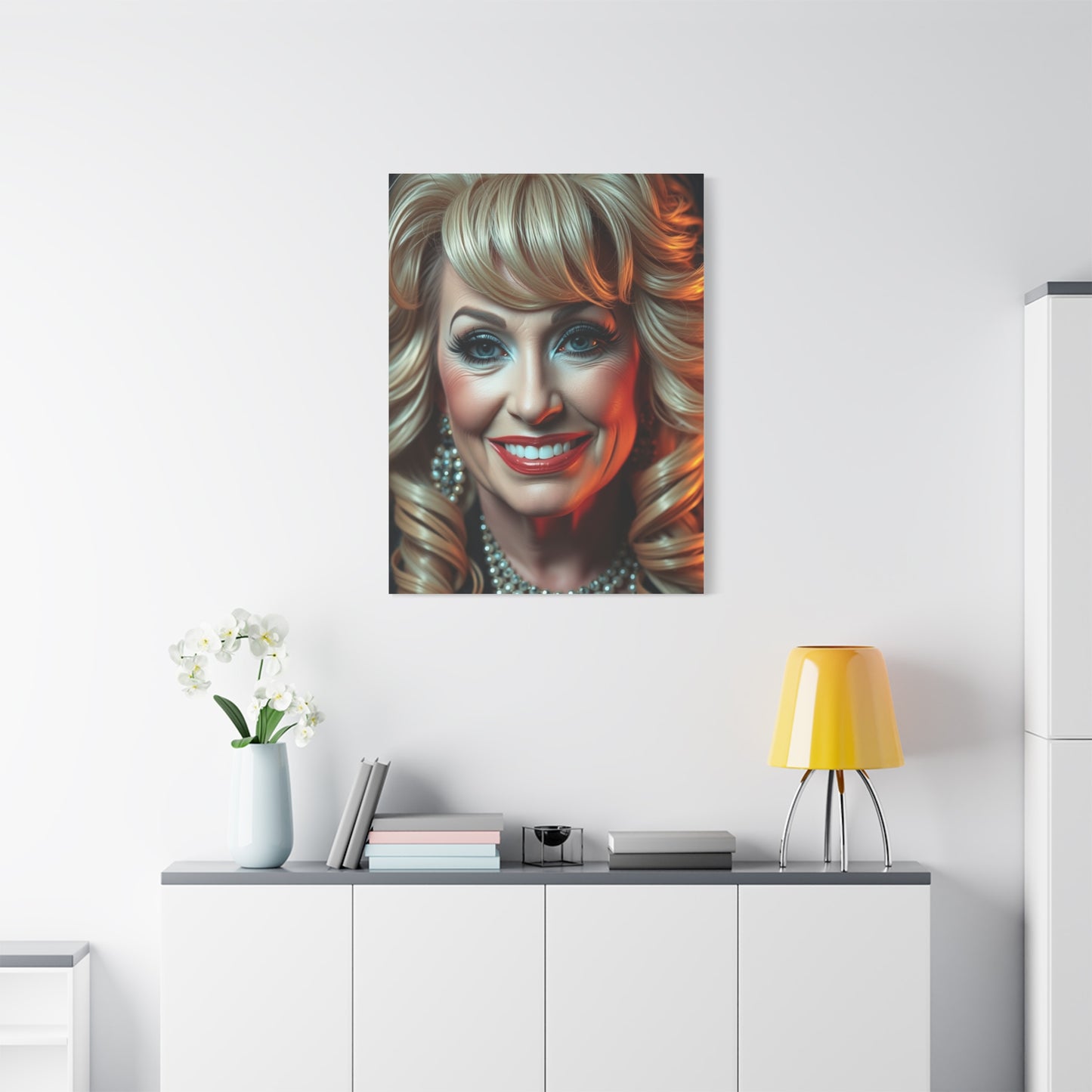 Vision Dolly Parton Art Art Wall Art & Canvas Print