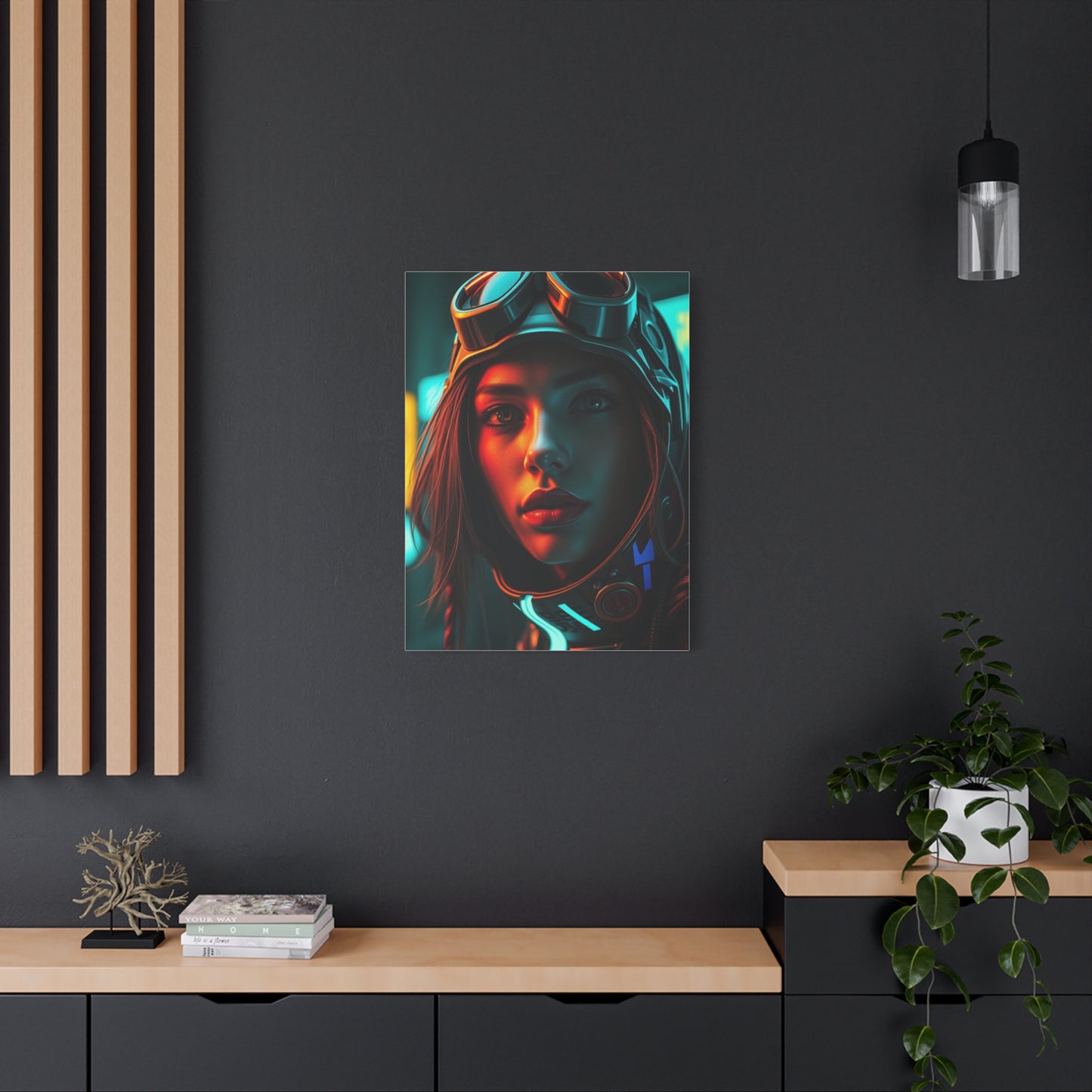 Masterpiece Cyberpunk Art Vision Wall Art & Canvas Print