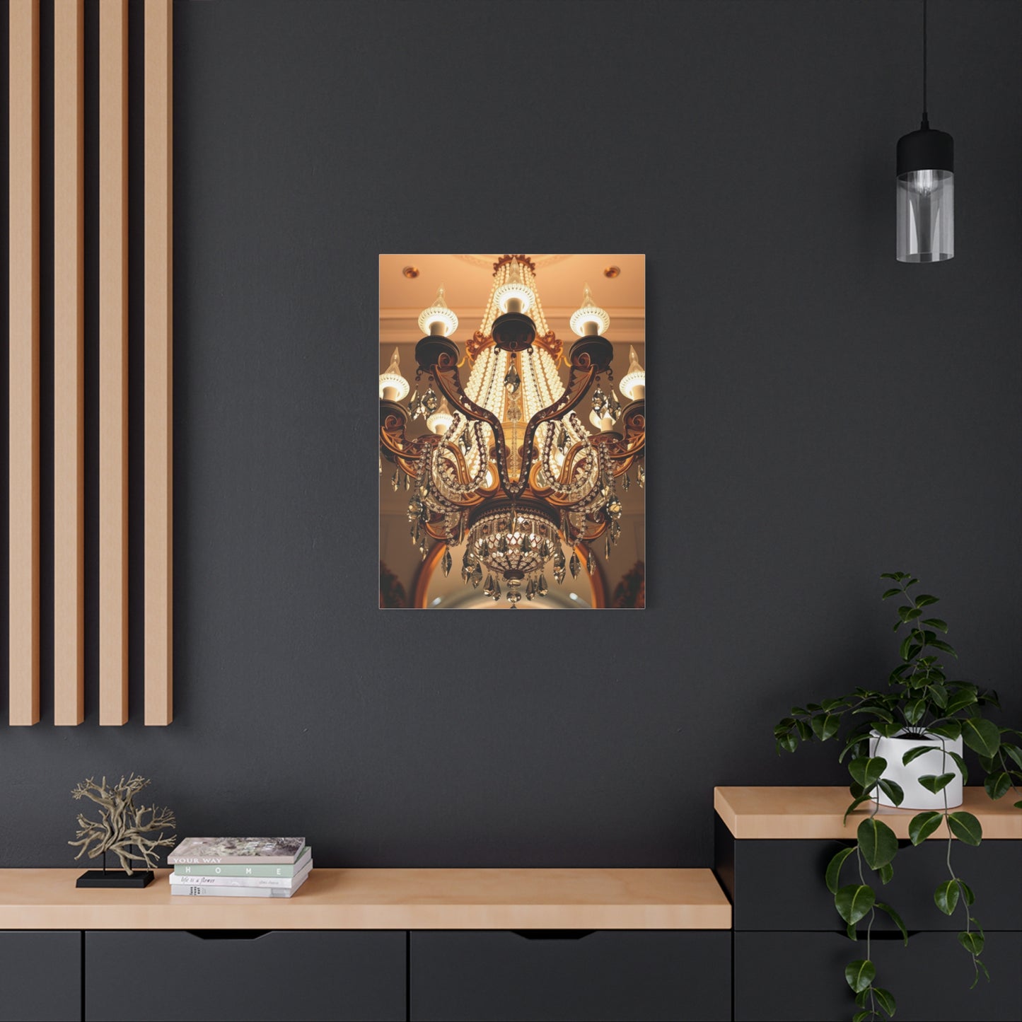 Elite Chandelier Art Vision Wall Art & Canvas Print