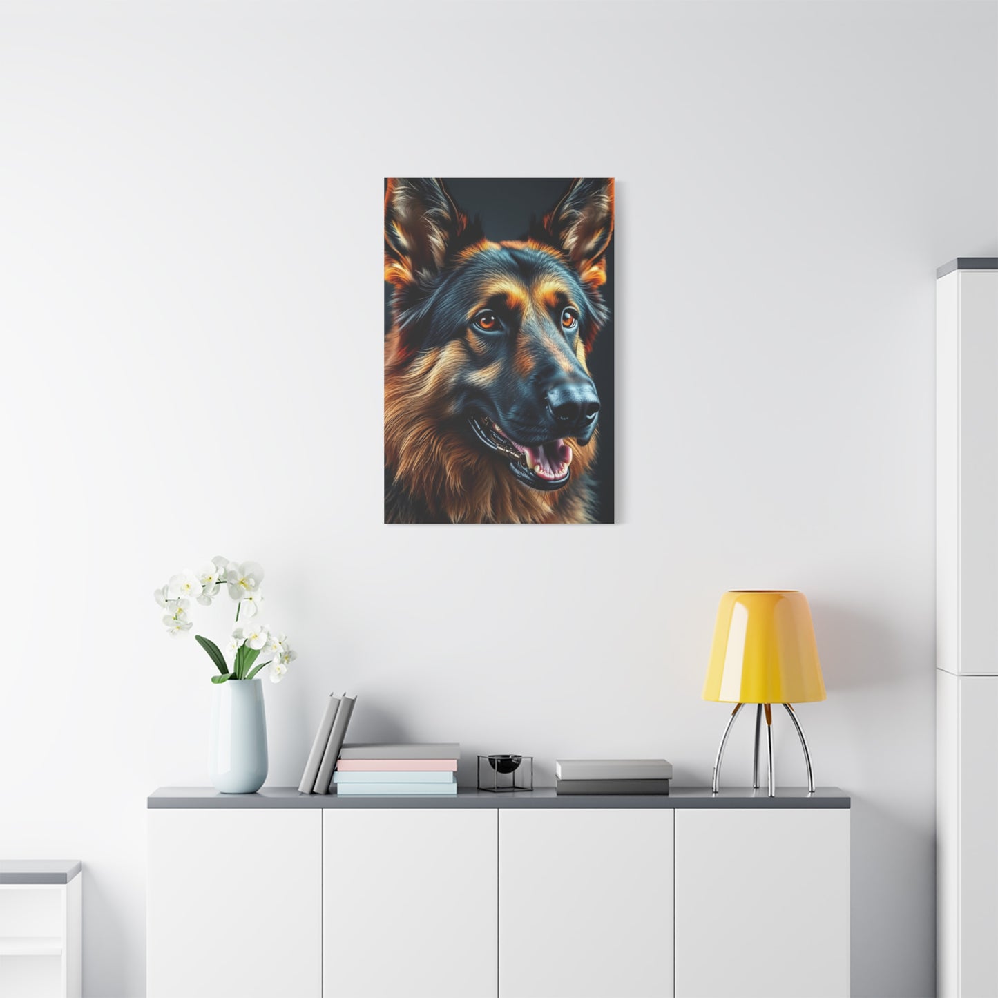 German Shepherd Art Supreme Gallery Wall Art & Canvas Print