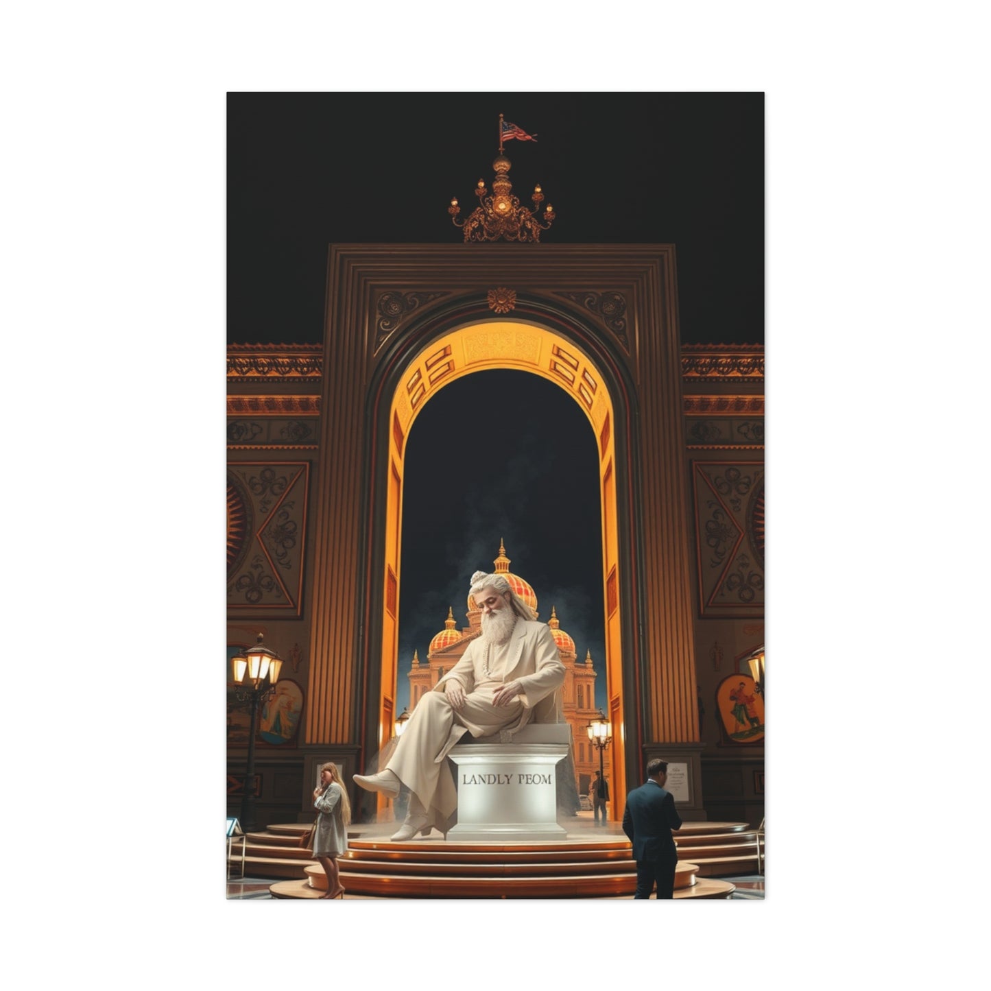 Masterpiece Landmark Art Vision Wall Art & Canvas Print