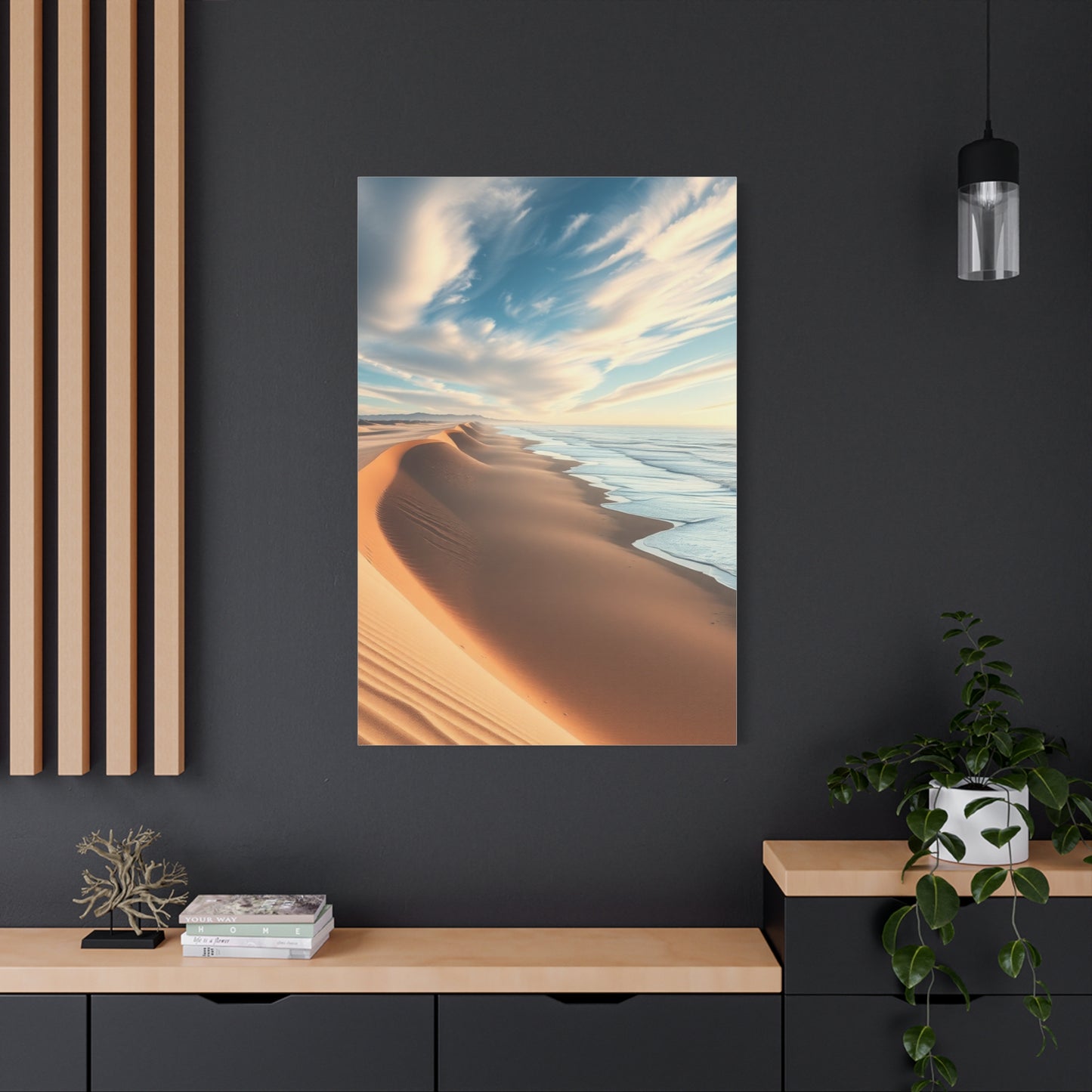 Elite Coastal Sand Dunes Art Vision Wall Art & Canvas Print