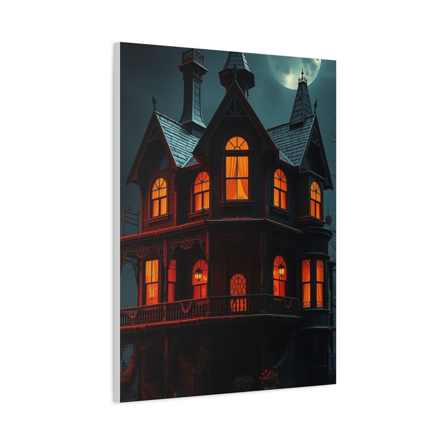 Haunted House Art Supreme Gallery Wall Art & Canvas Print