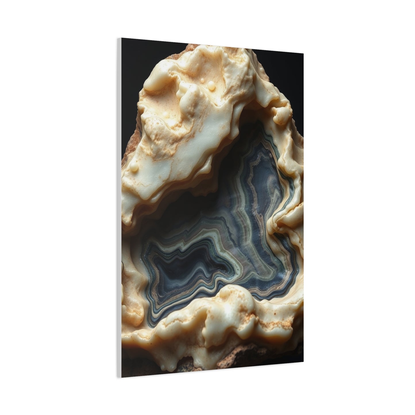 Vision Charcoal, Onyx, and Ivory Art Art Wall Art & Canvas Print