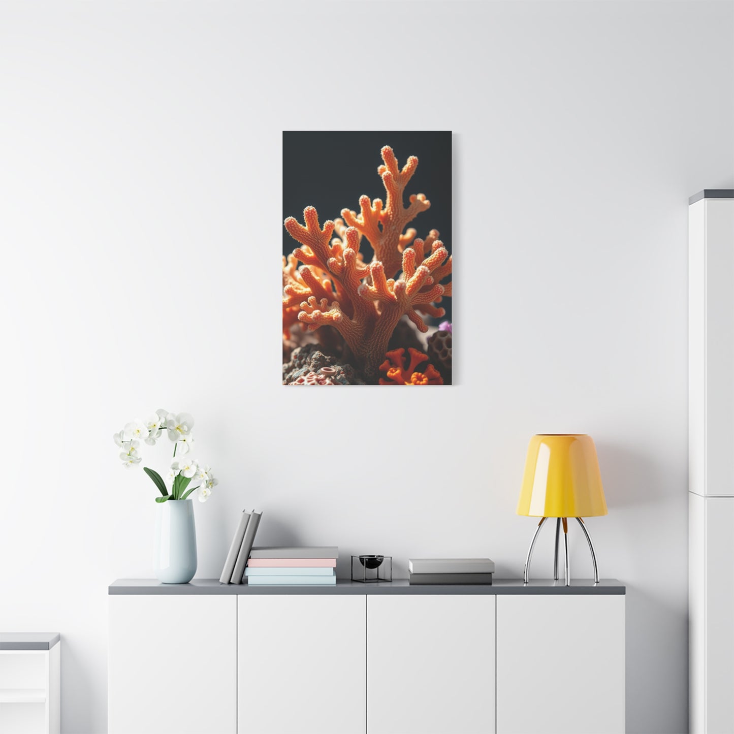 Vision Coral Art Art Wall Art & Canvas Print