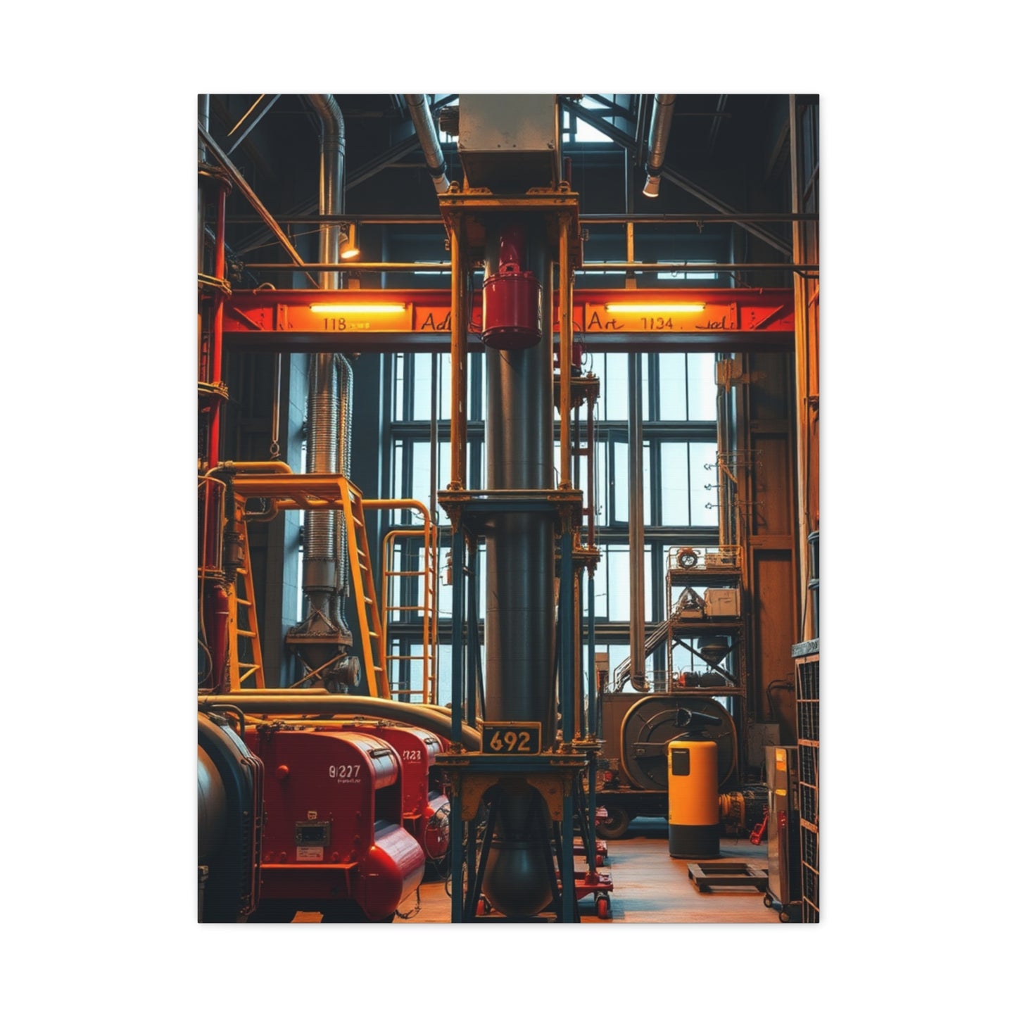 Elite Industrial Art Vision Wall Art & Canvas Print