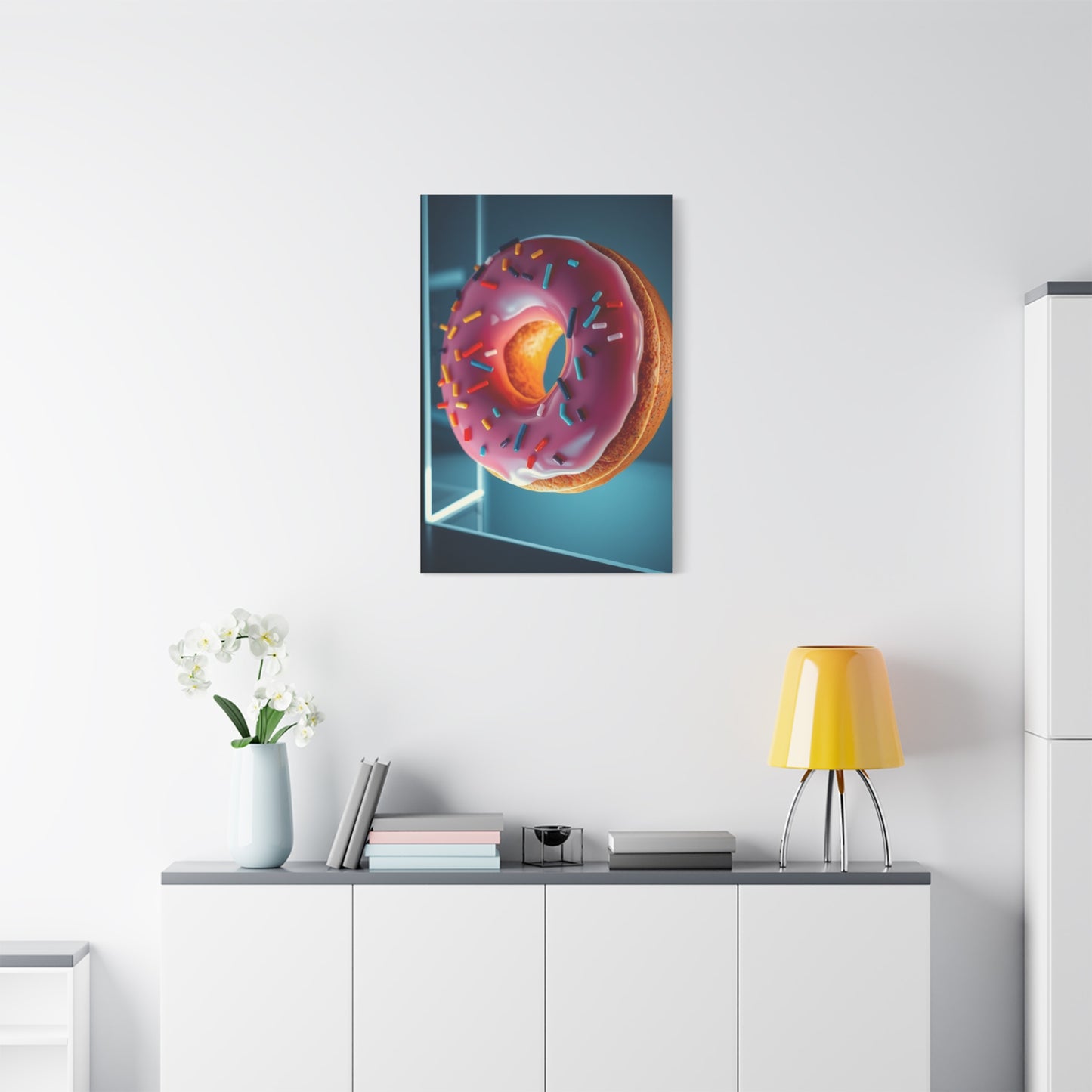 Supreme Donut Art Collection Wall Art & Canvas Print