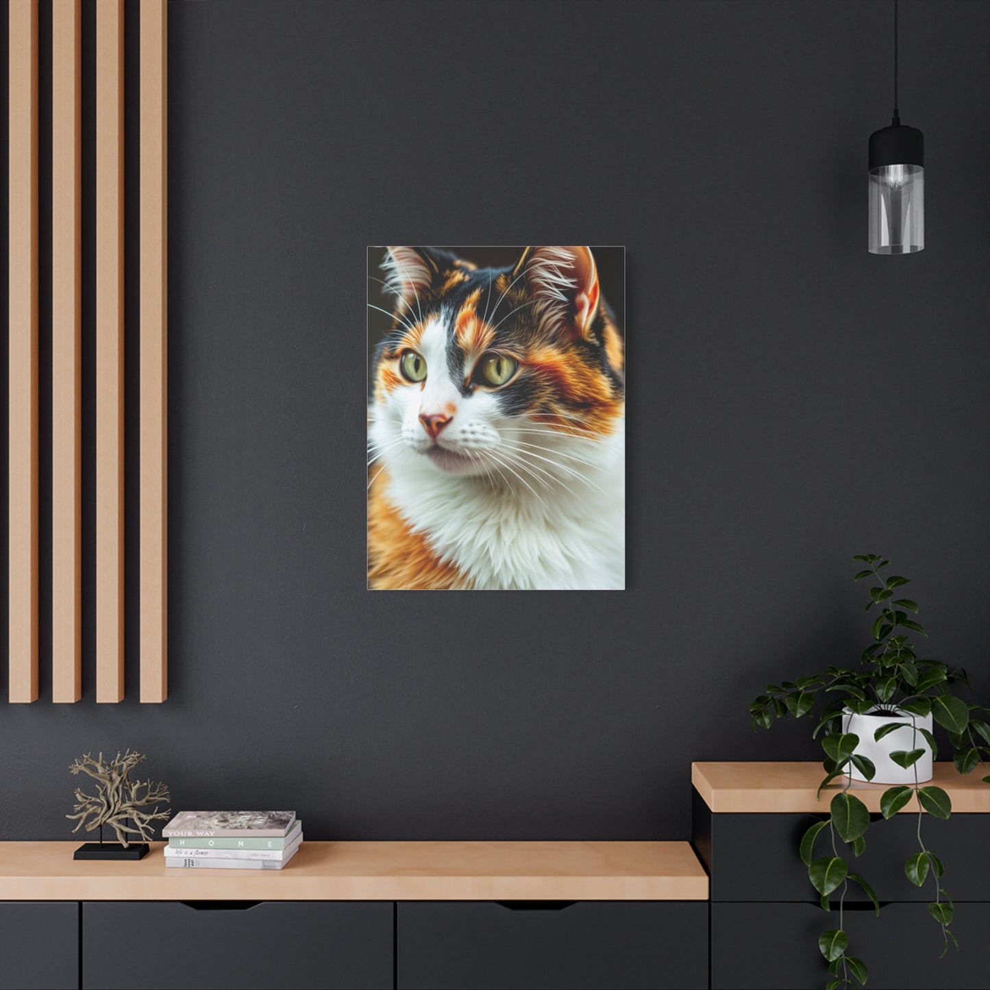 Elite Calico Cat Art Vision Wall Art & Canvas Print