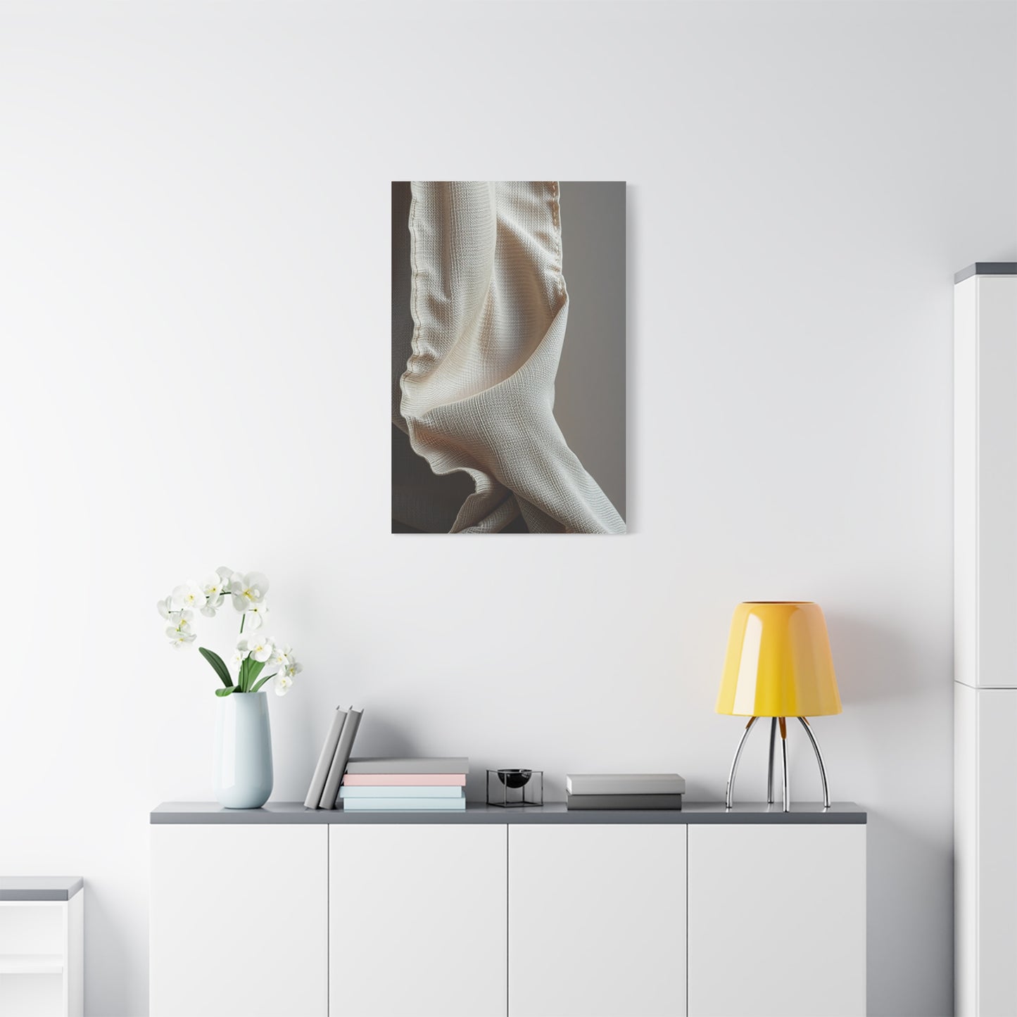 Taupe, Linen, and Gray Art Supreme Gallery Wall Art & Canvas Print