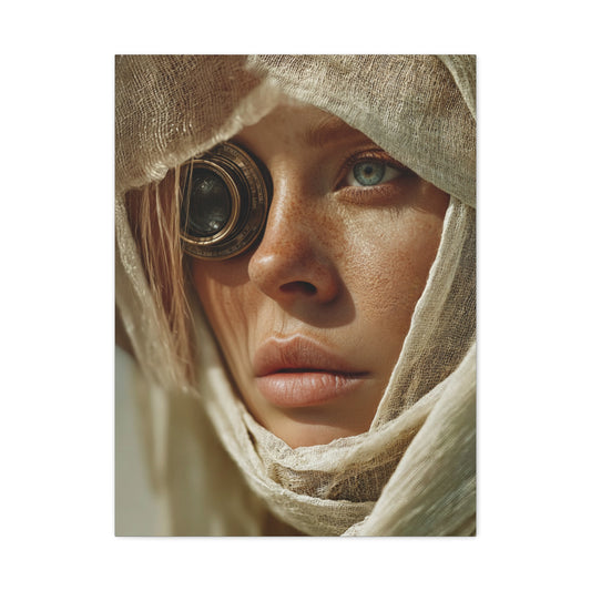 Veiled Lens Surreal Portrait Wall Art & Canvas Print