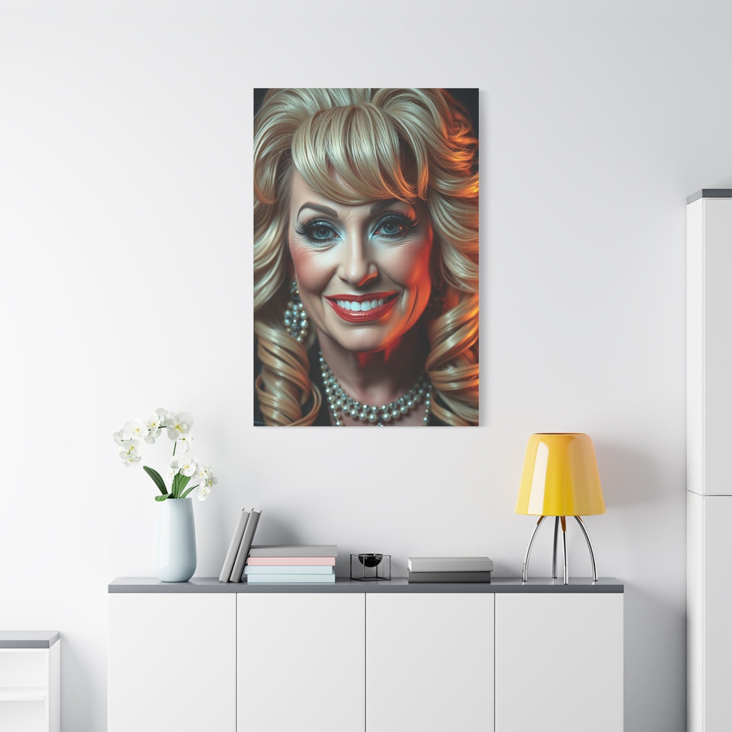 Vision Dolly Parton Art Art Wall Art & Canvas Print