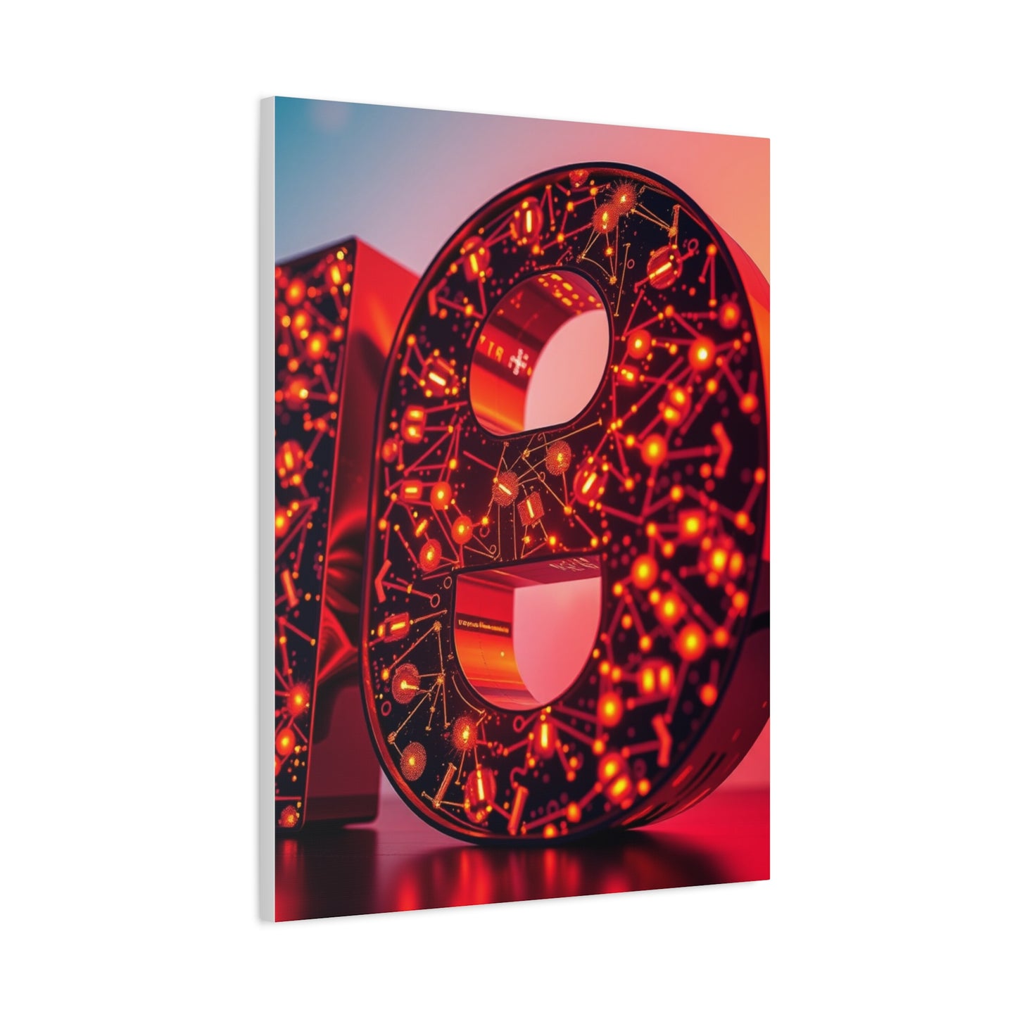 Supreme Numbers Art Collection Wall Art & Canvas Print