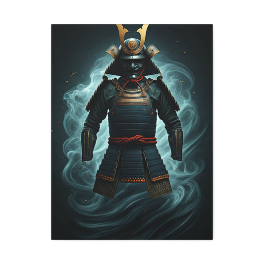 Spirit-Bound Samurai Armor Wall Art & Canvas Prints