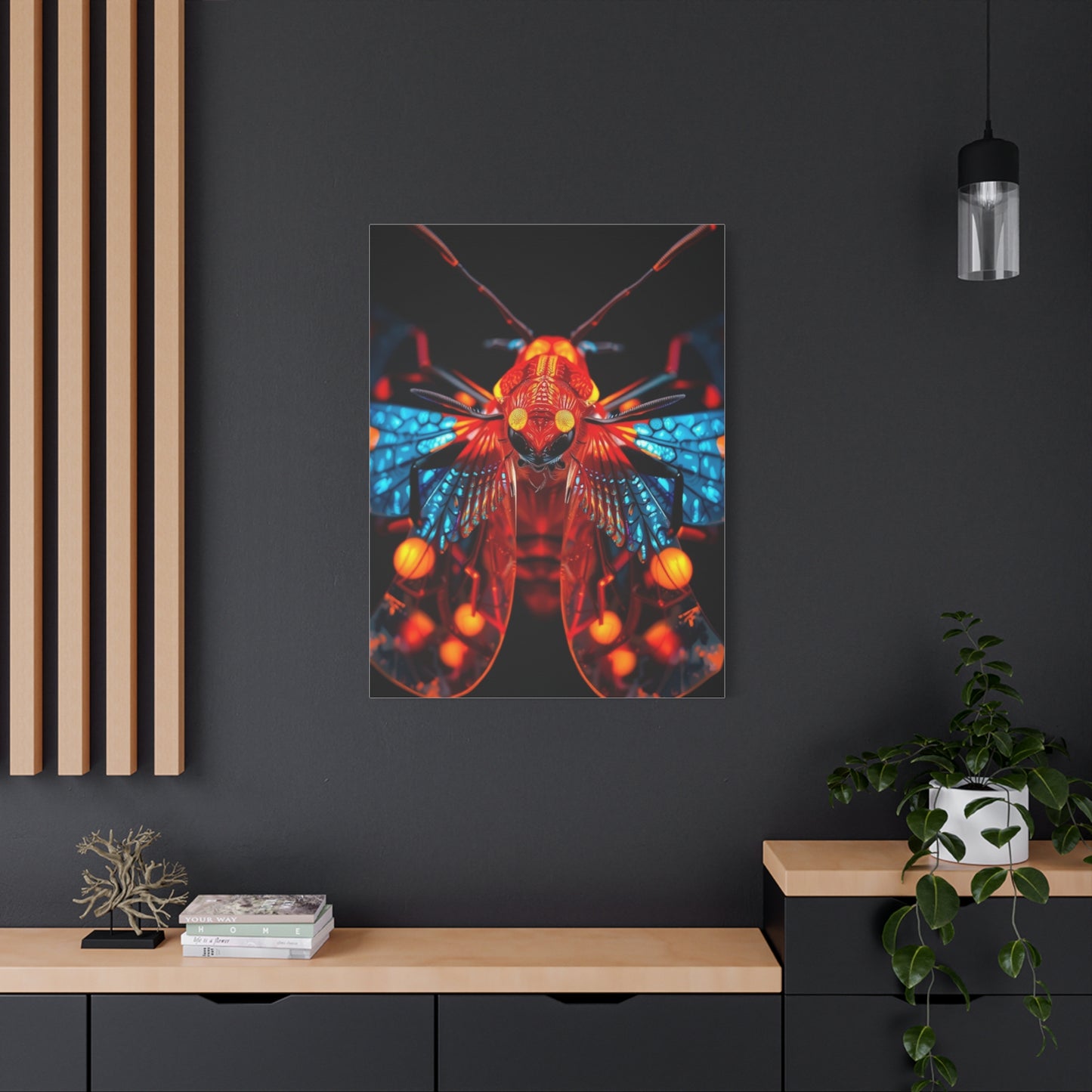 Masterpiece Firefly (Lighting Bug) Art Vision Wall Art & Canvas Print