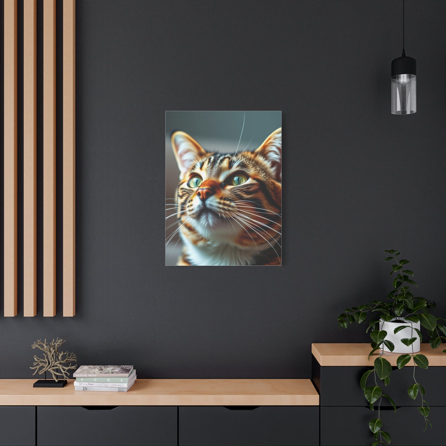 Supreme Tabby Cat Art Collection Wall Art & Canvas Print