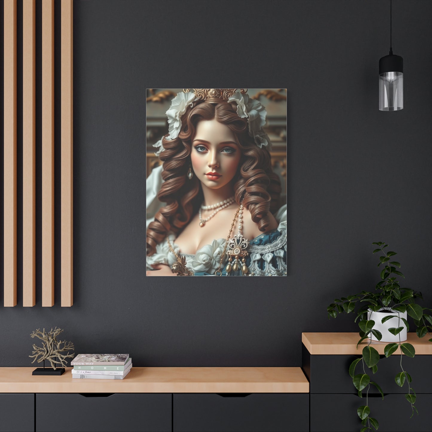 Regal Flourish Portrait