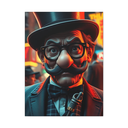 Supreme Rich Uncle Pennybags Art Collection Wall Art & Canvas Print