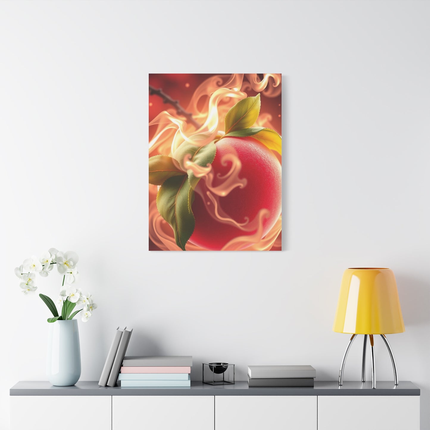 Masterpiece Peach Art Vision Wall Art & Canvas Print