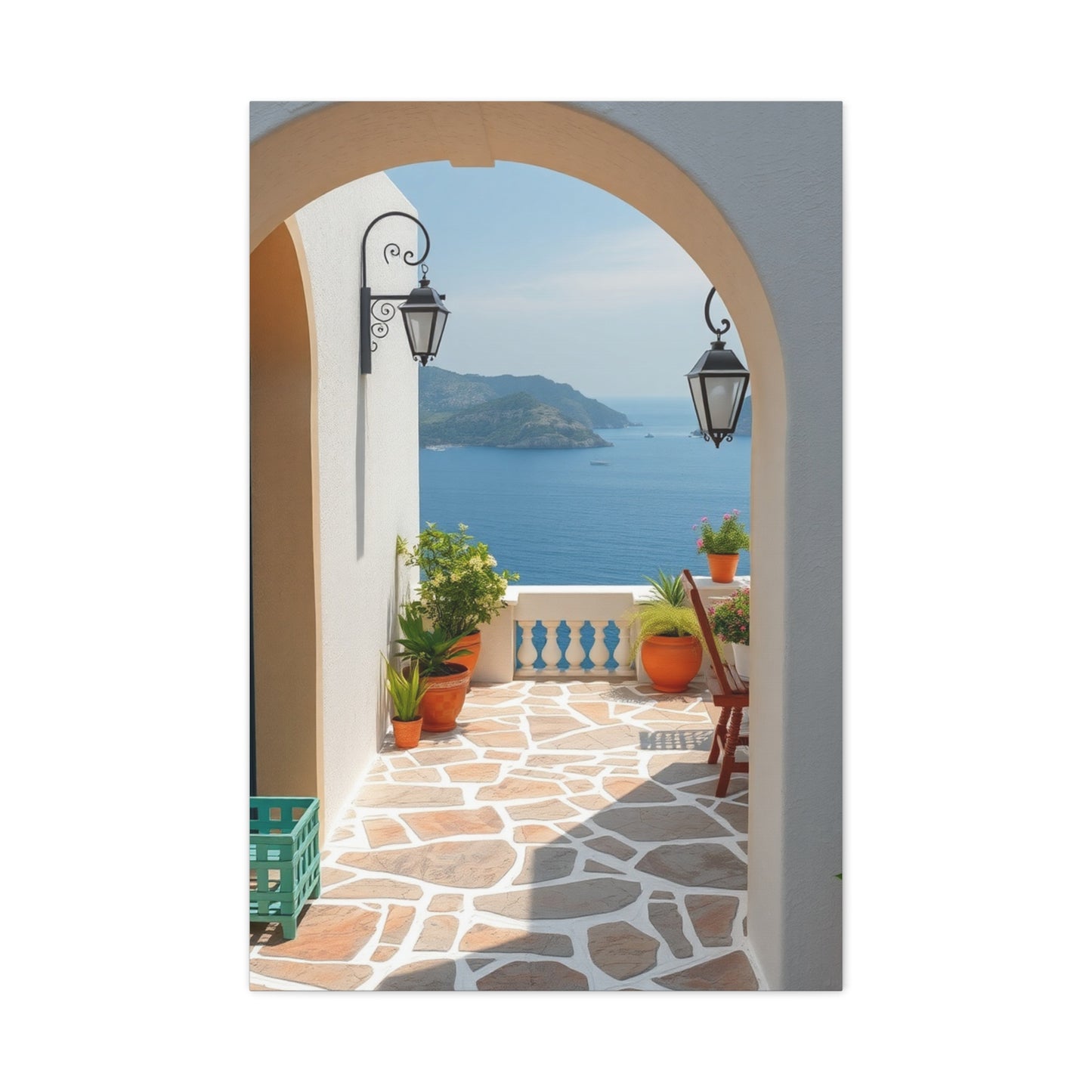 Elite Mediterranean Decor Art Vision Wall Art & Canvas Print