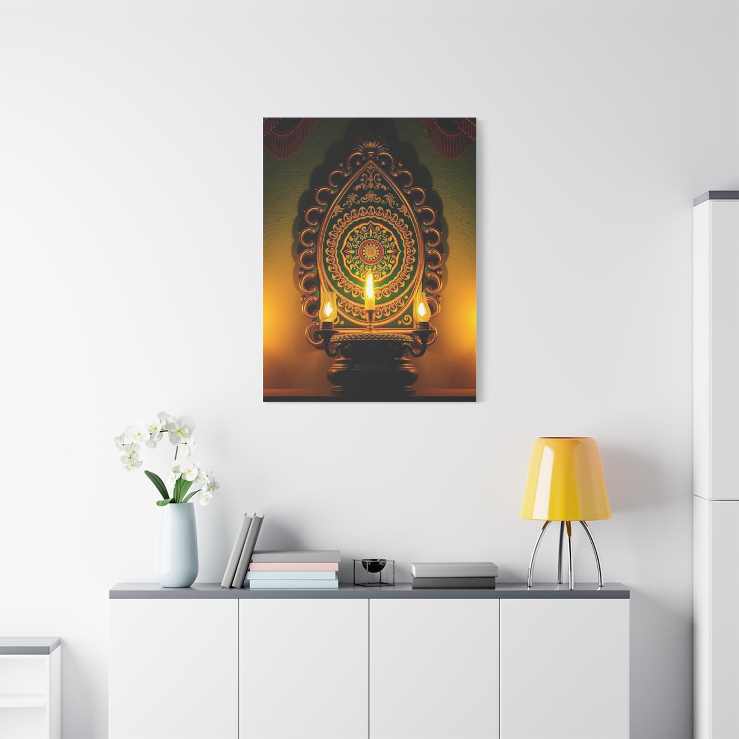 Masterpiece Indian Decor Art Vision Wall Art & Canvas Print