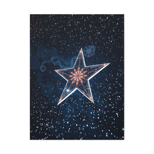 Star Wall Art Refined Canvas Wall Art & Canvas Print