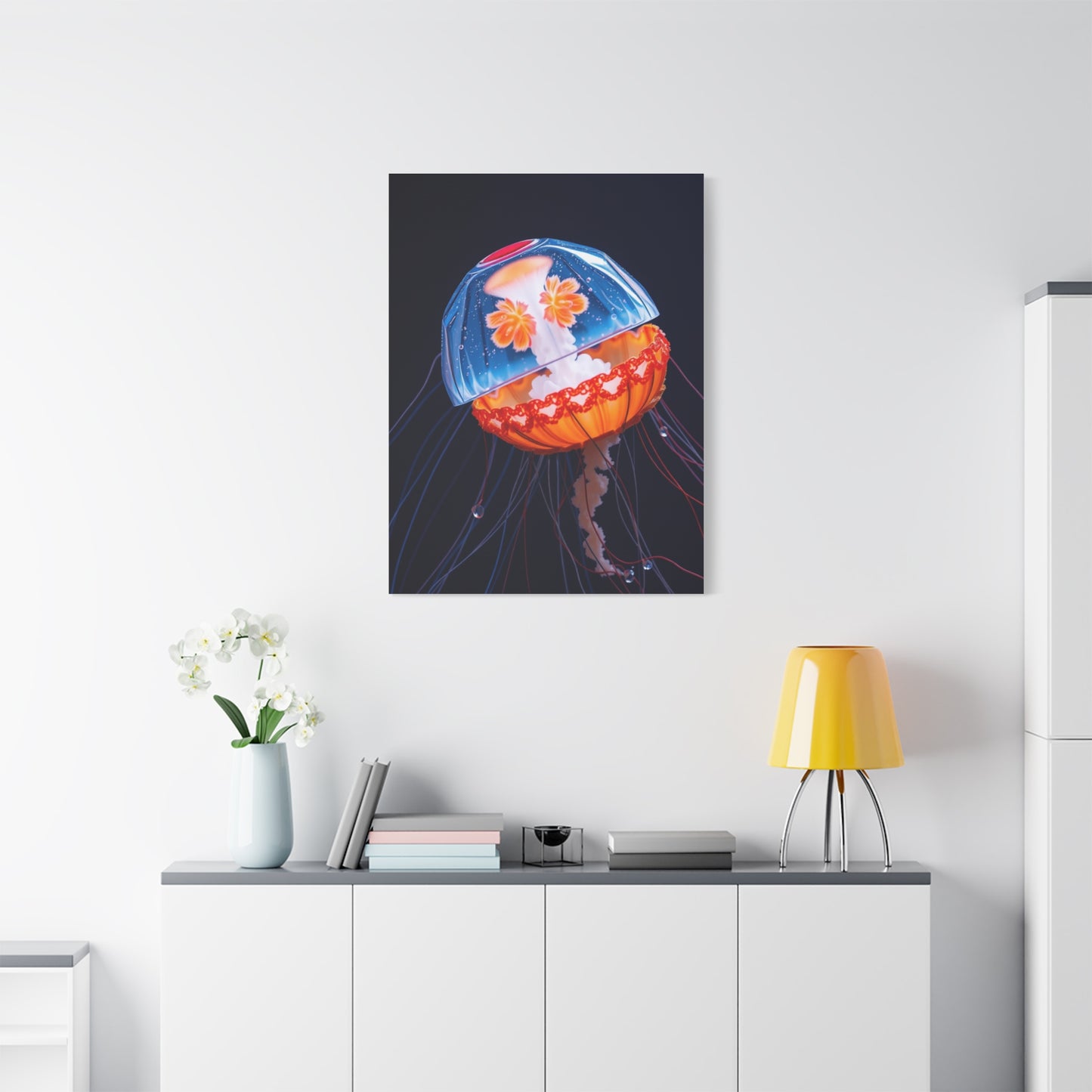 Jellyfish Art Refined Canvas Wall Art & Canvas Print