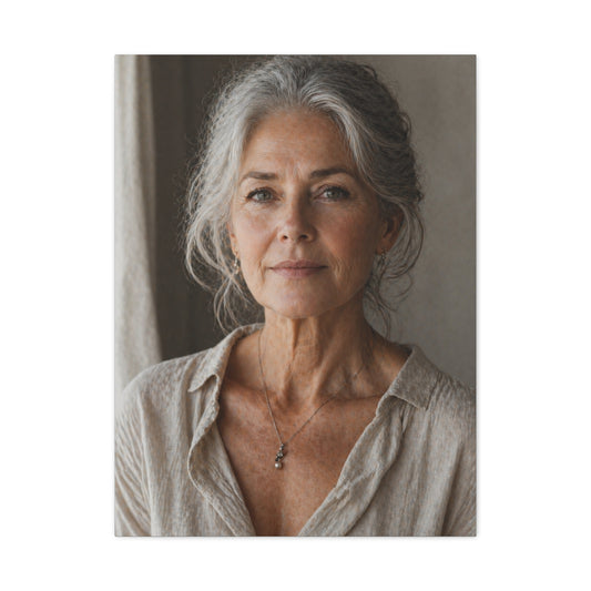 Mature Natural Light Portrait Wall Art & Canvas Print