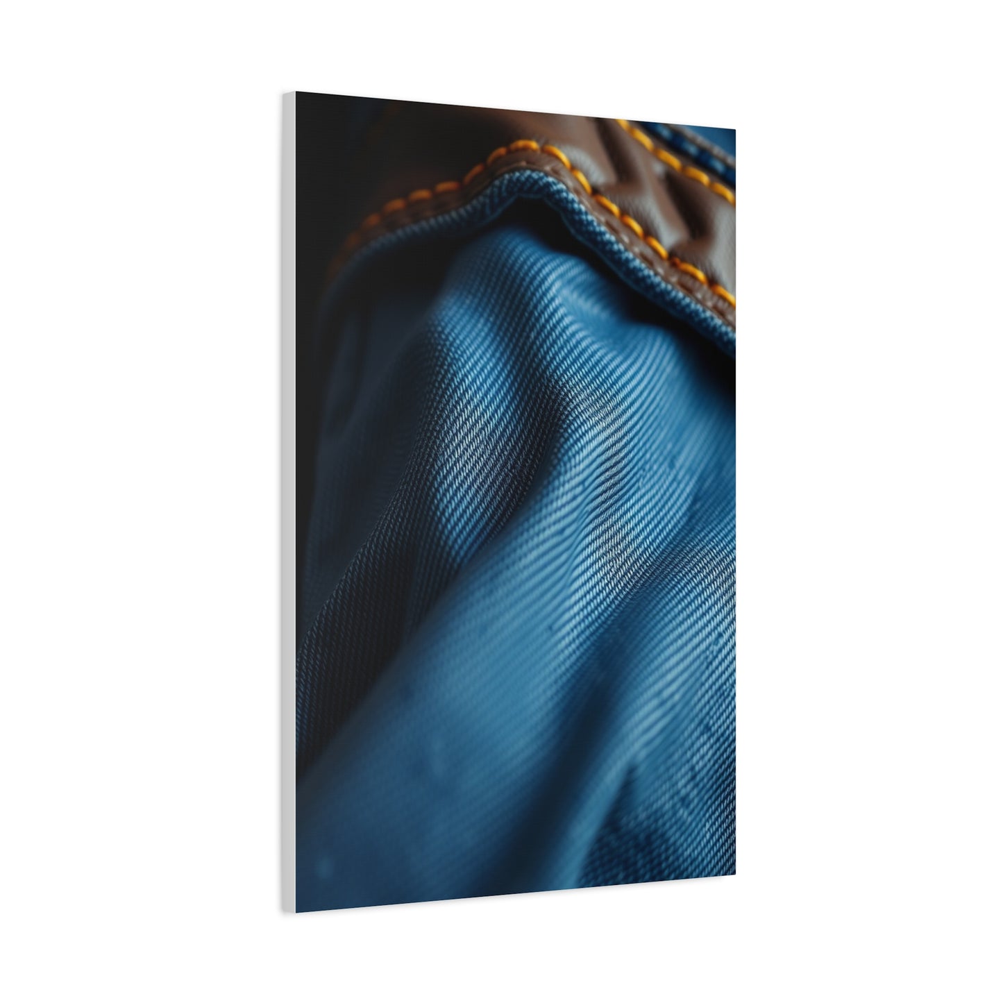 Supreme Denim and Leather Art Collection Wall Art & Canvas Print