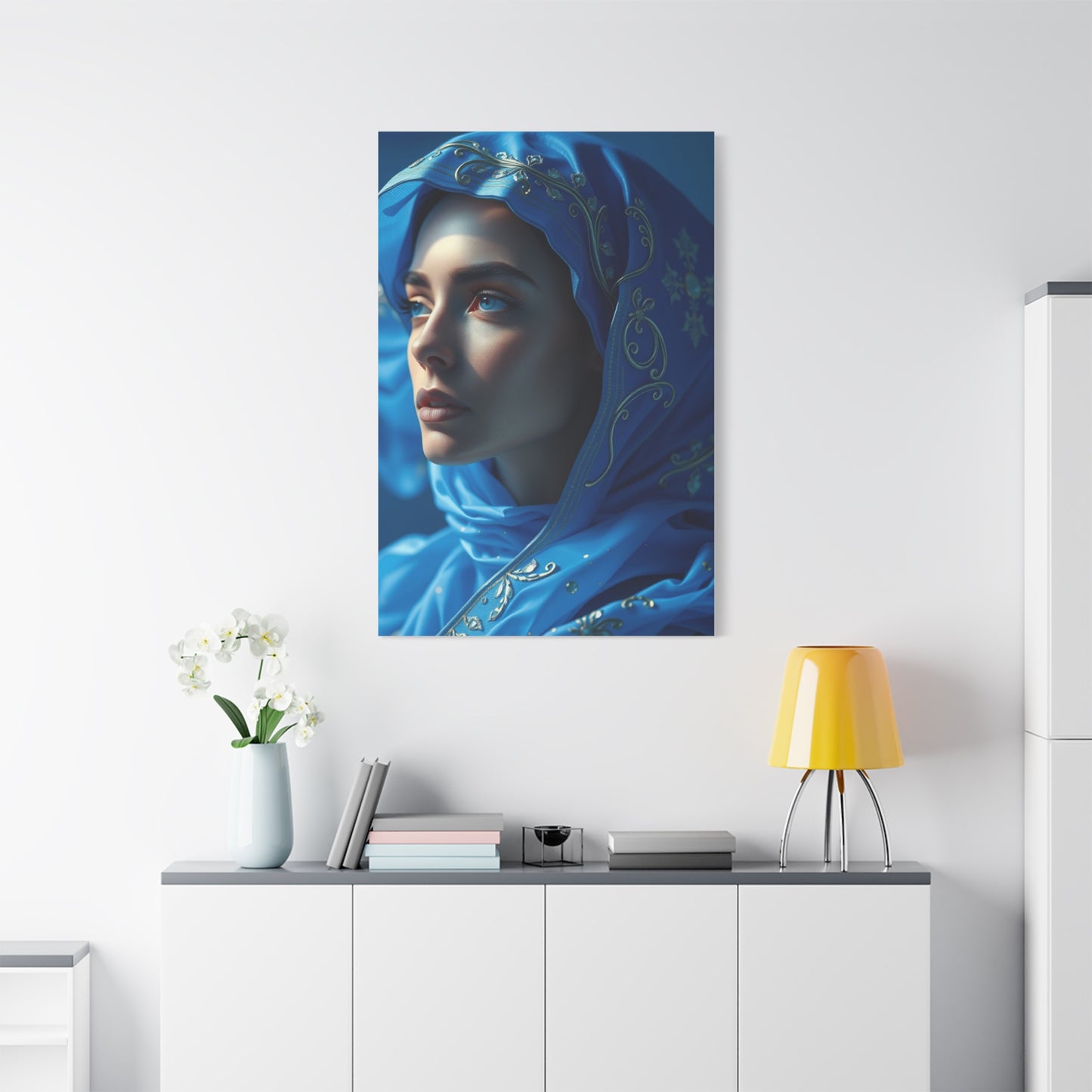 Elite Blue & Gold Art Vision Wall Art & Canvas Print