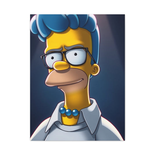 Masterpiece The Simpsons Art Vision Wall Art & Canvas Print