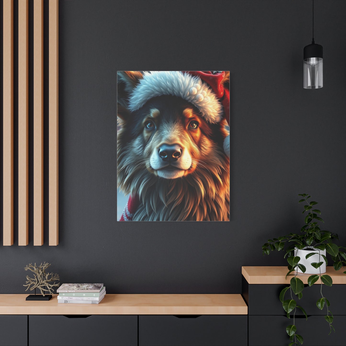 Masterpiece Christmas Animal Art Vision Wall Art & Canvas Print