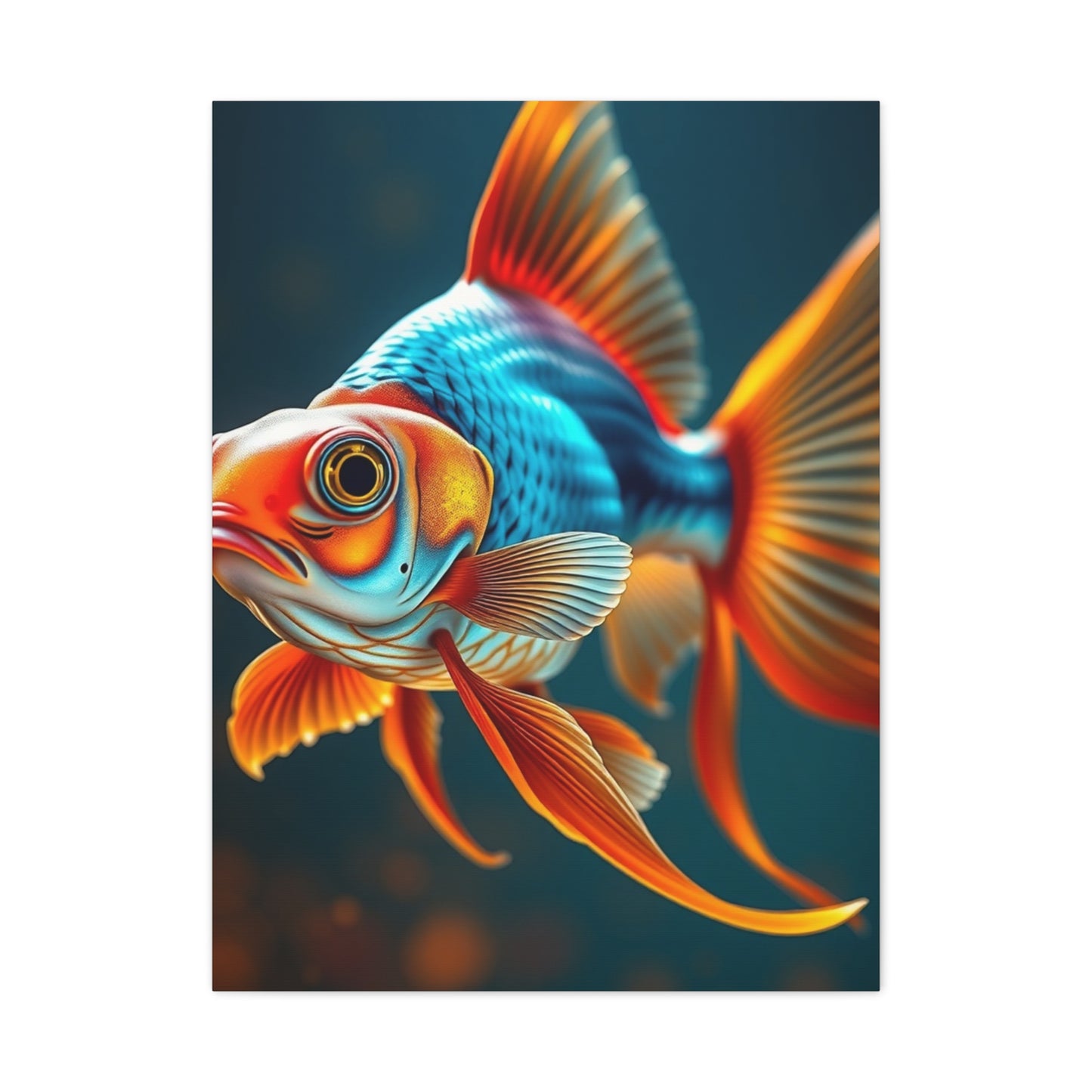 Goldfish Art Luxury Canvas Wall Art & Canvas Print