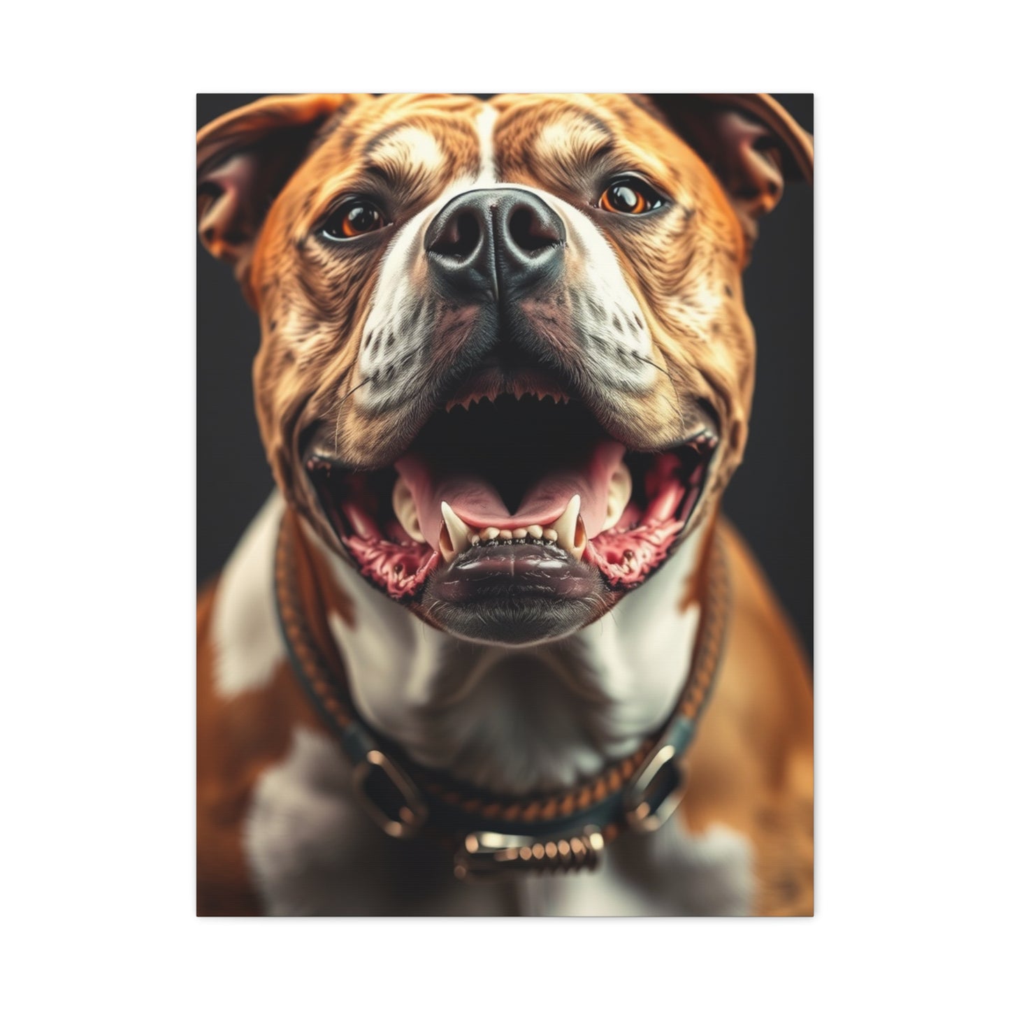Pit Bull Art Supreme Gallery Wall Art & Canvas Print