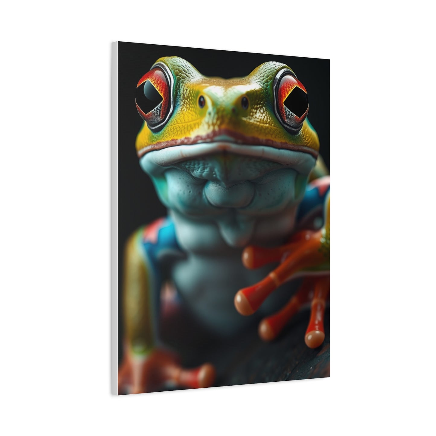 Masterpiece Frog Art Vision Wall Art & Canvas Print