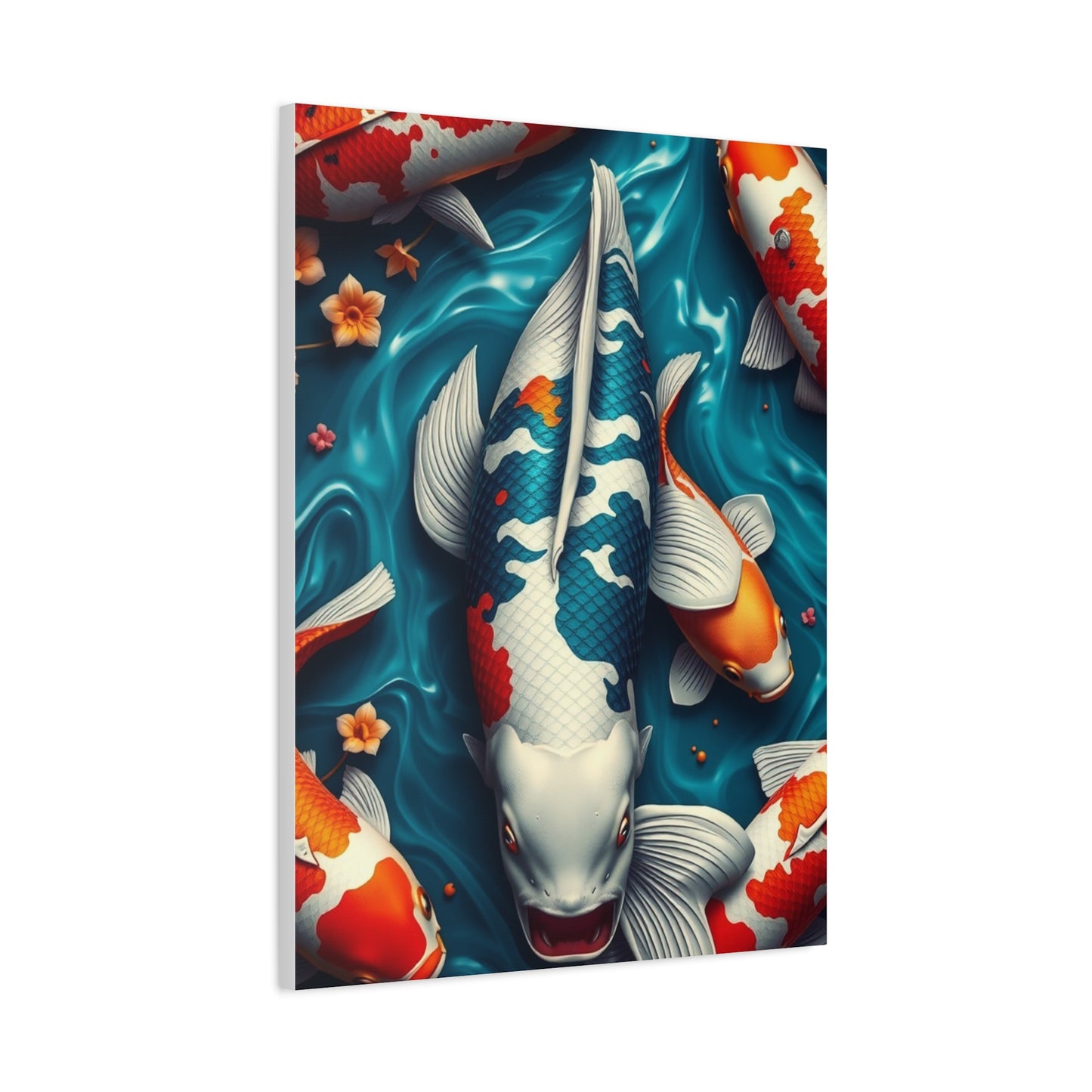 Koi Fish Art Refined Canvas Wall Art & Canvas Print