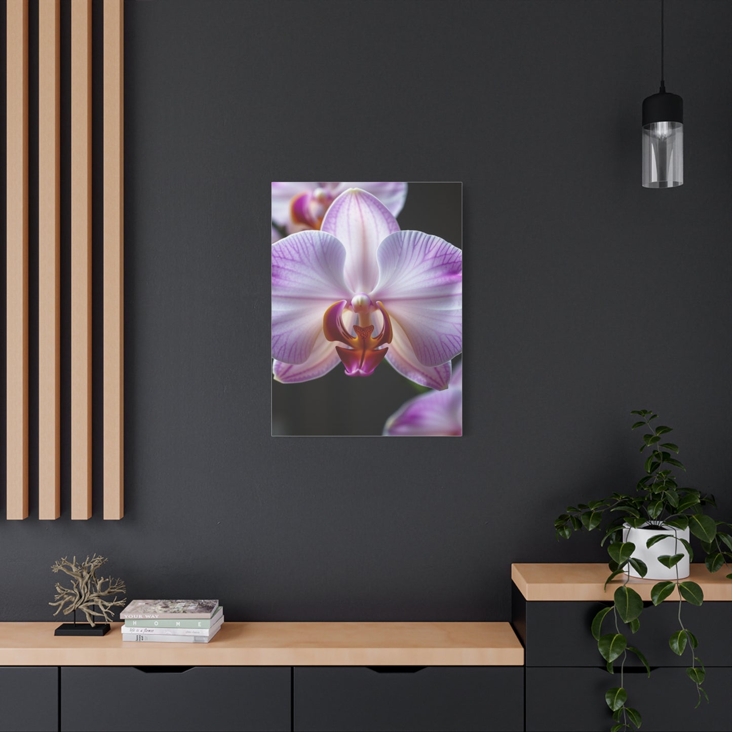 Orchid Flower Art Refined Canvas Wall Art & Canvas Print