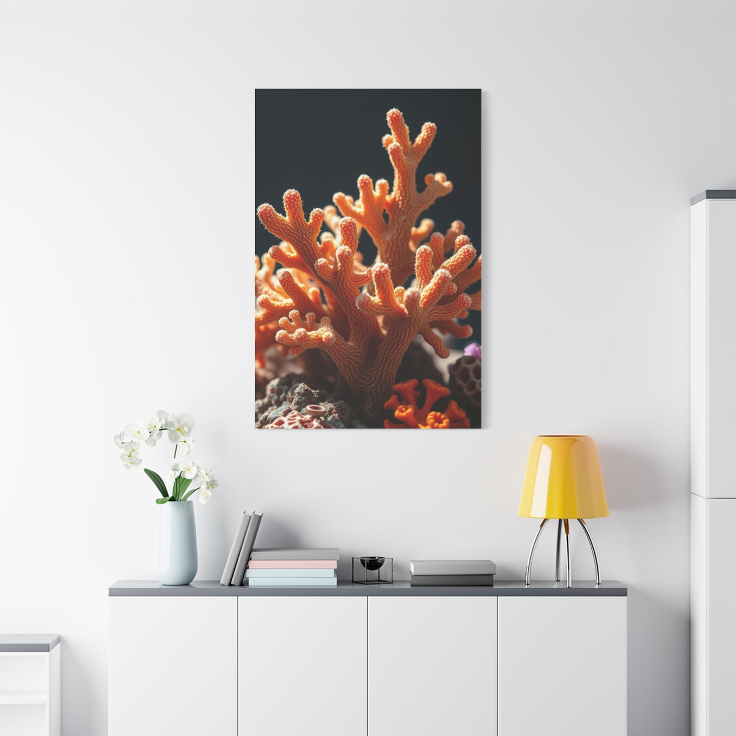 Vision Coral Art Art Wall Art & Canvas Print