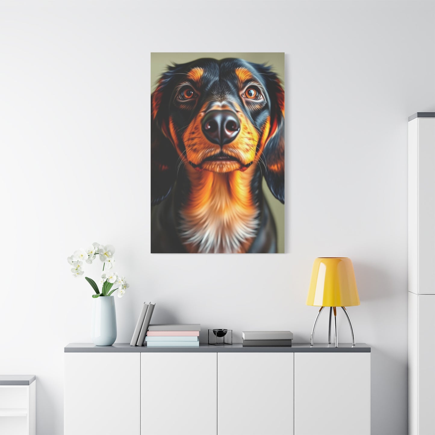 Vision Dachshund Art Art Wall Art & Canvas Print