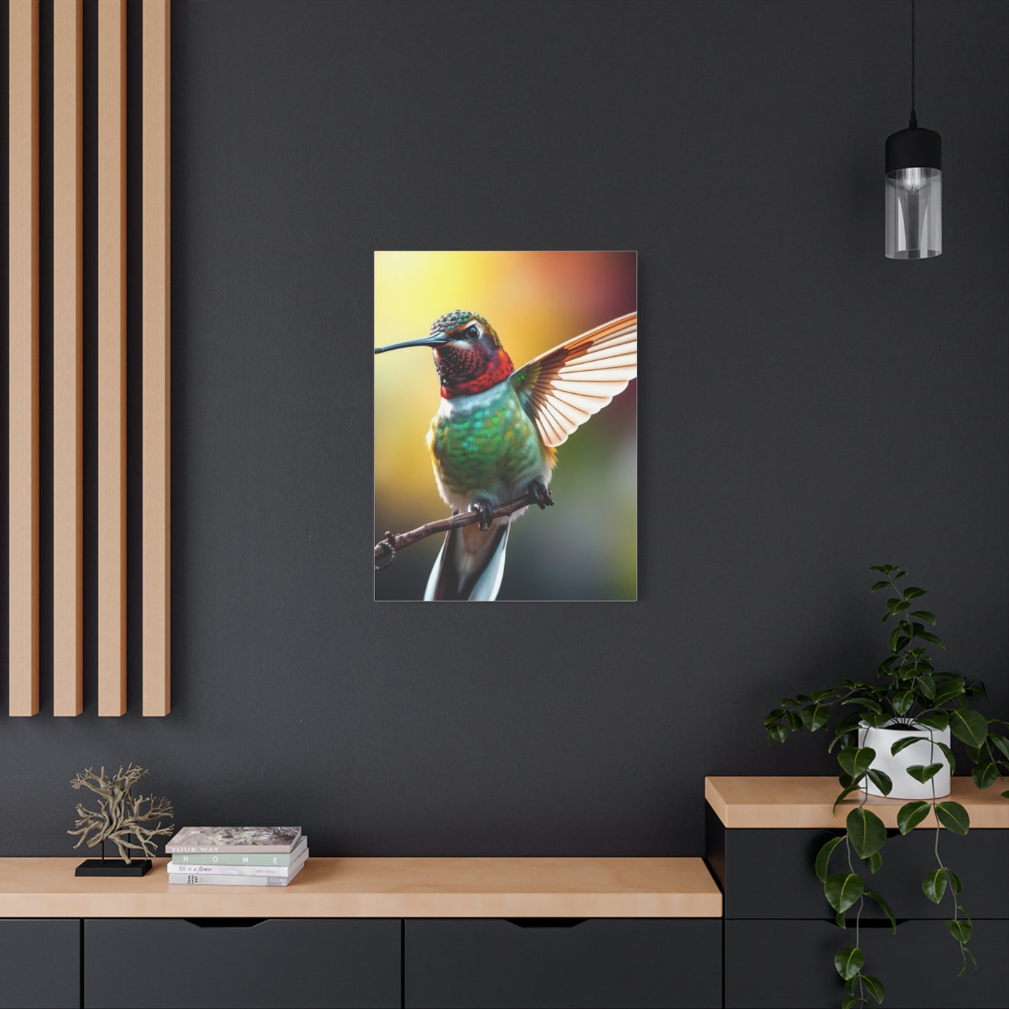 Supreme Humming Bird Art Collection Wall Art & Canvas Print