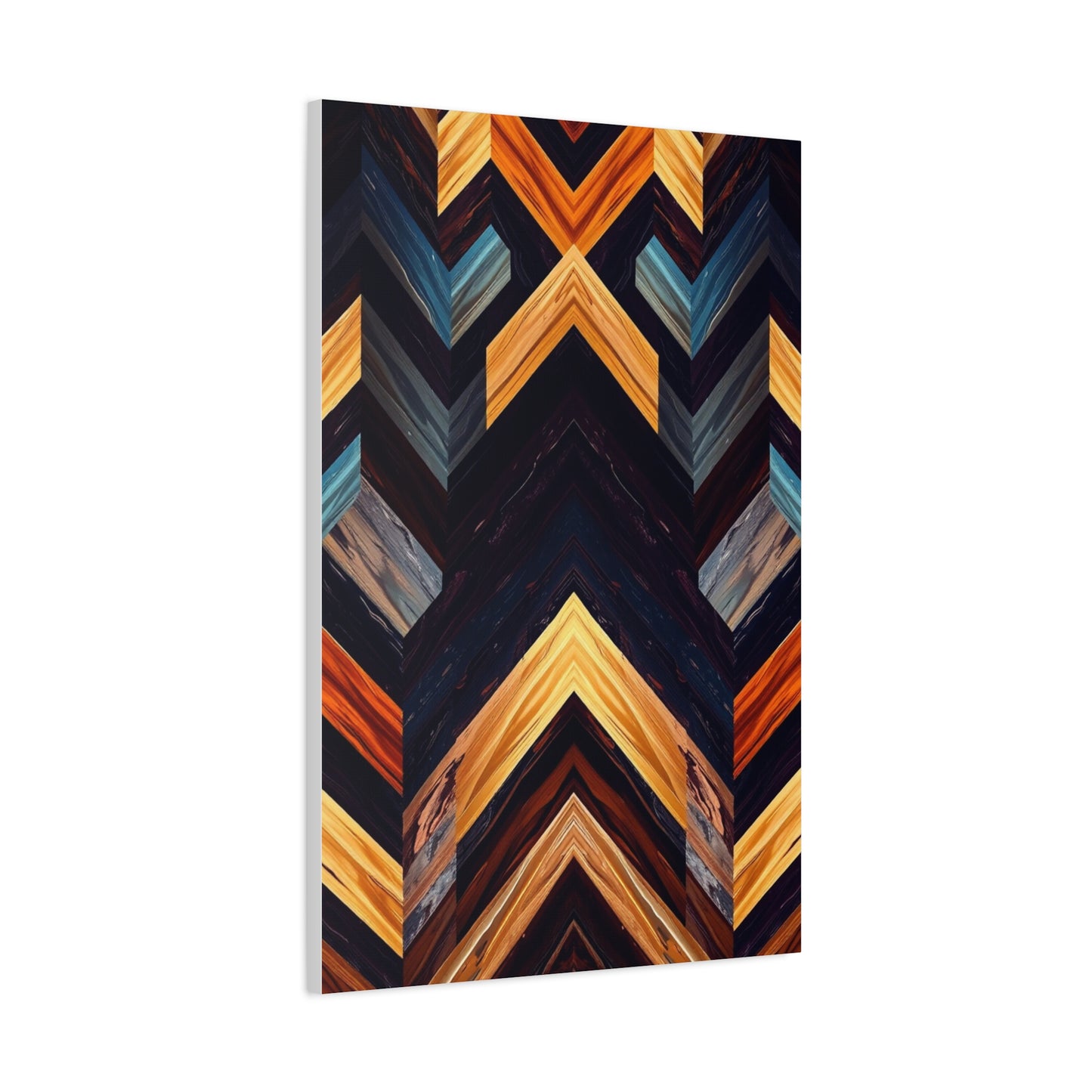 Vision Chevron Pattern Art Art Wall Art & Canvas Print