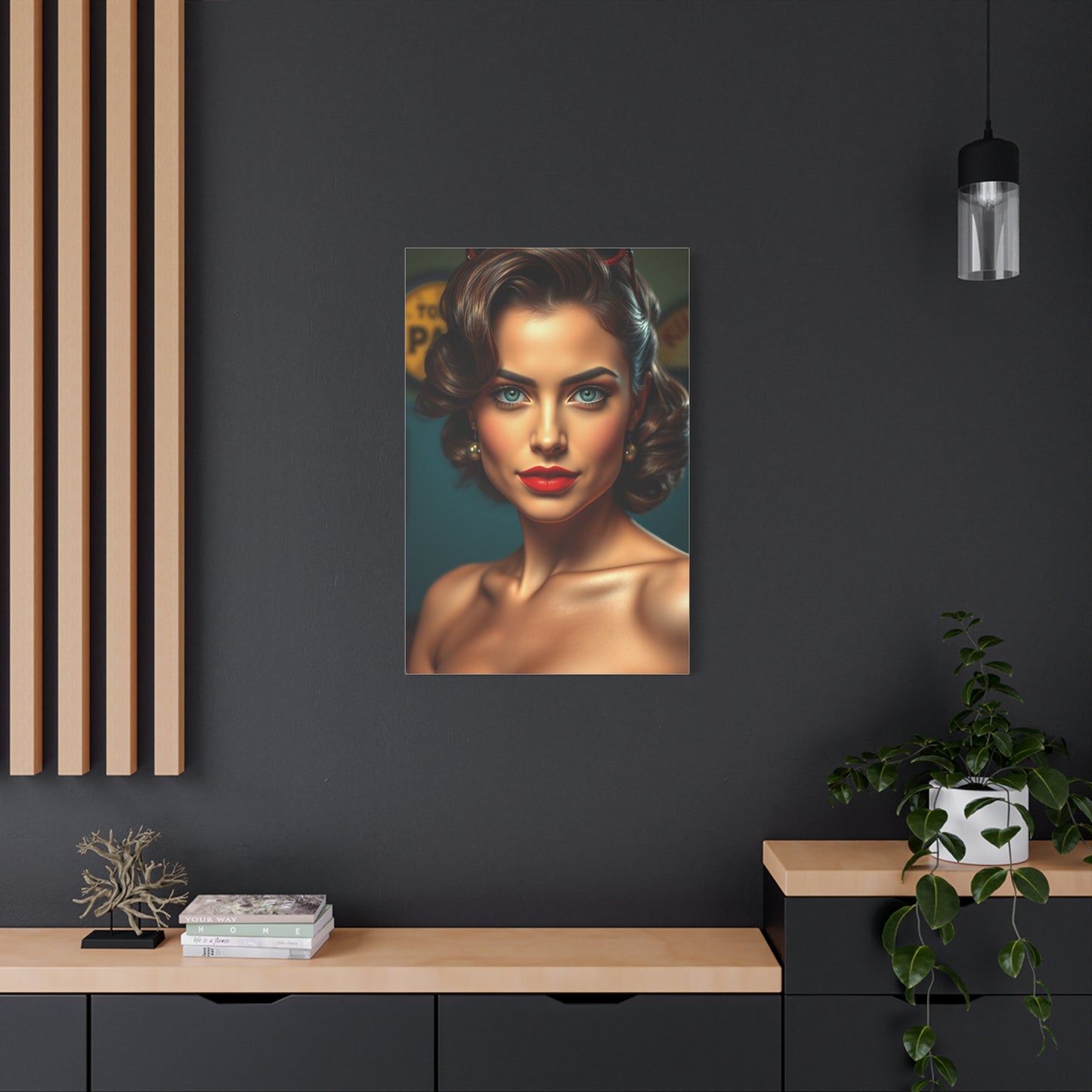 Pin-Ups Art Refined Canvas Wall Art & Canvas Print