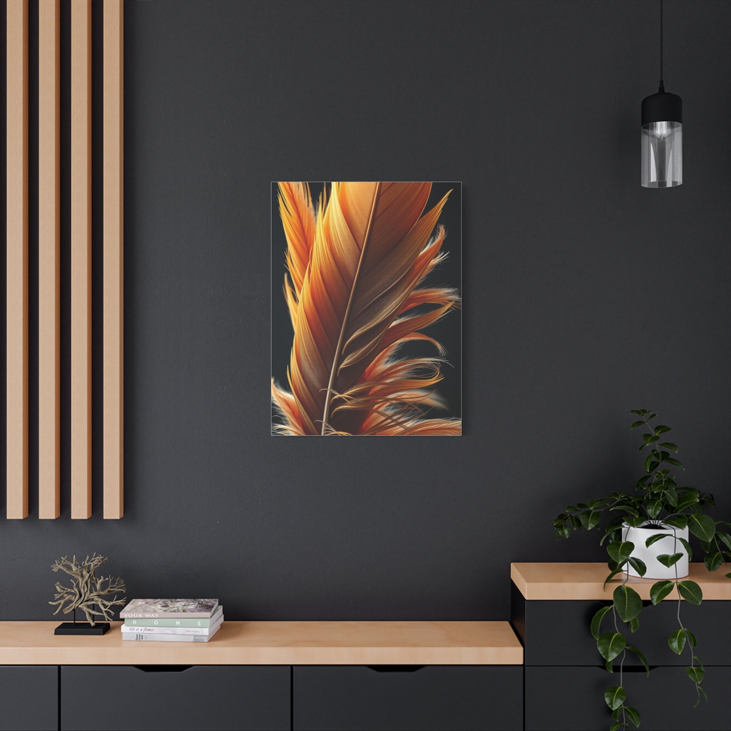 Masterpiece Feather Art Vision Wall Art & Canvas Print